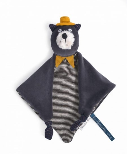 Moulin Roty Peluche Gato Gris Les Moustaches